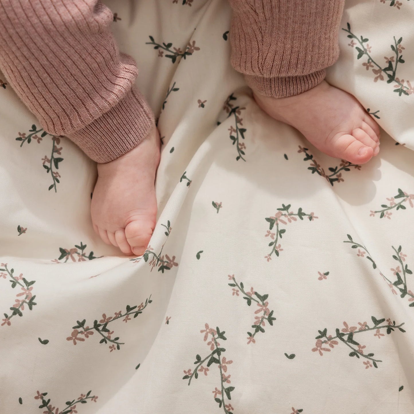 Sebra - Bed linen, baby, powder blossom