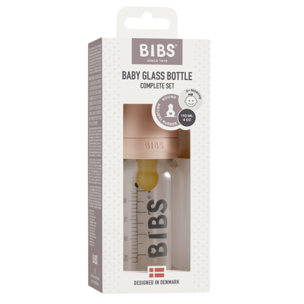 Bibs - Baby Feeding Bottle - Blush - 110 ml