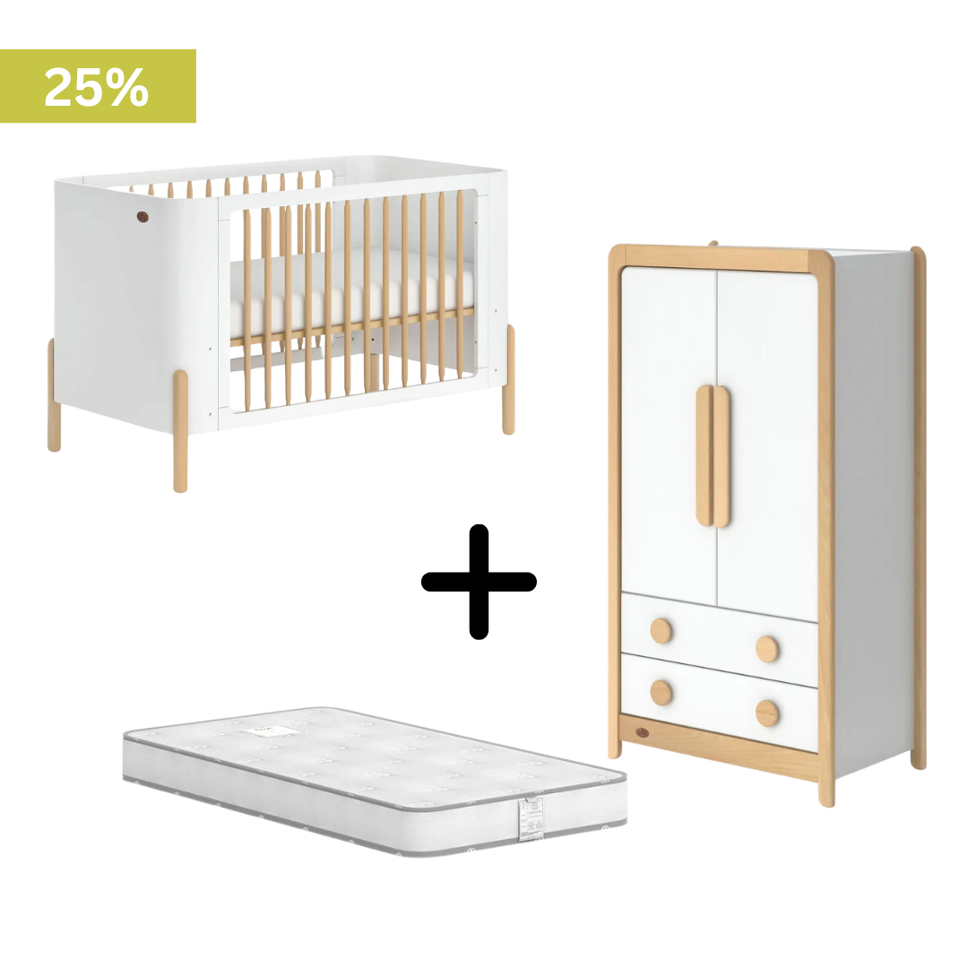 Boori - Nova 2 Piece Crib Set with Wardrobe