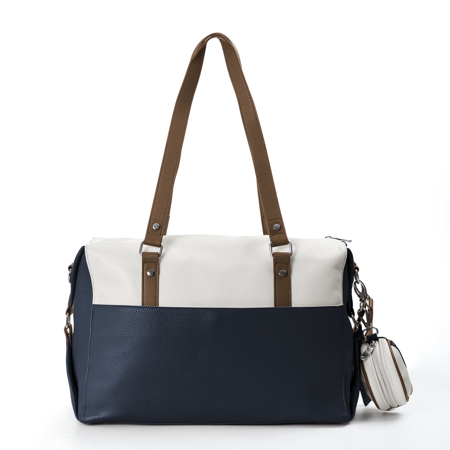 Diaper Bag With Changing Mat & Bottle Storage - Navy