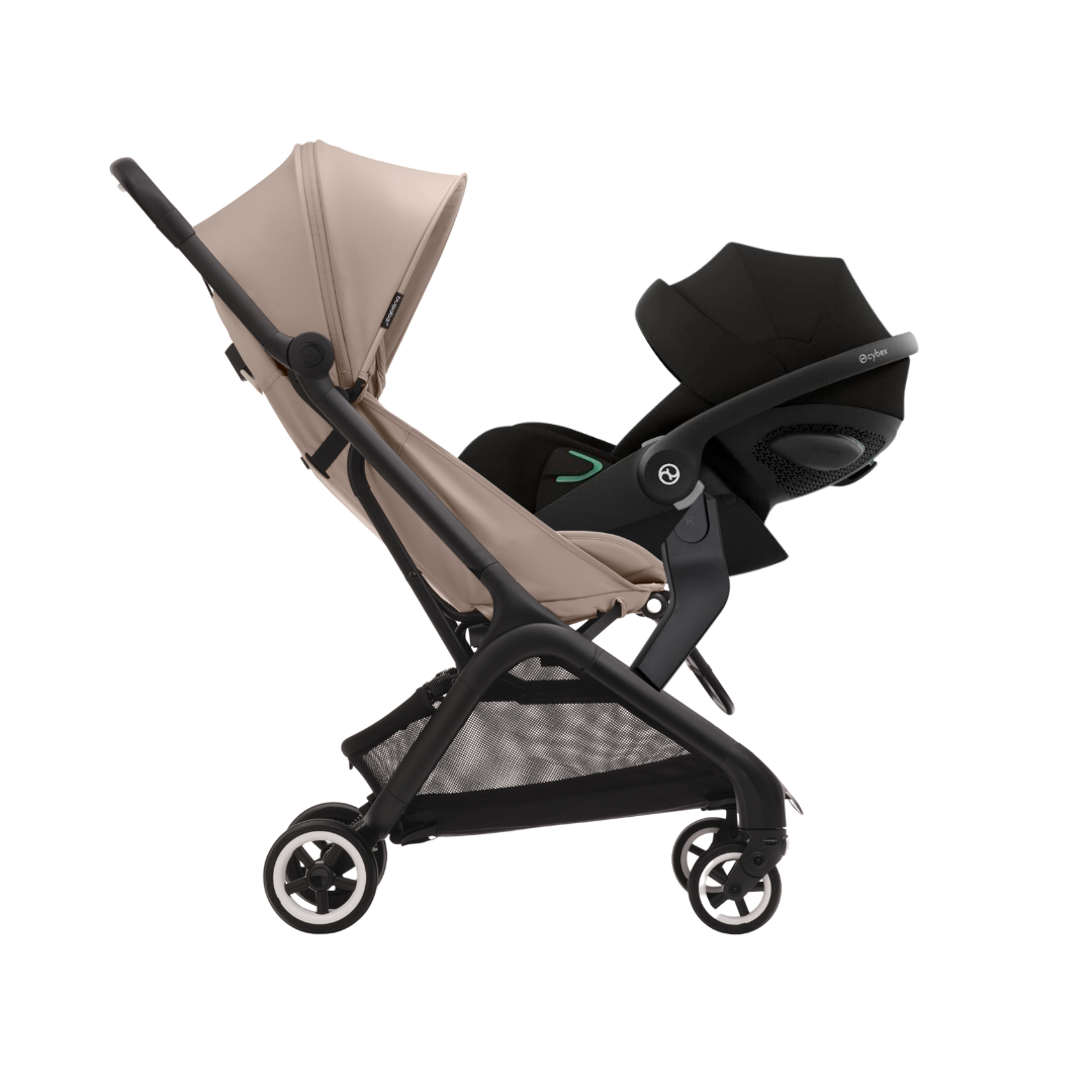 Bugaboo - Butterfly Desert Taupe + Cybex - Cloud G iSize