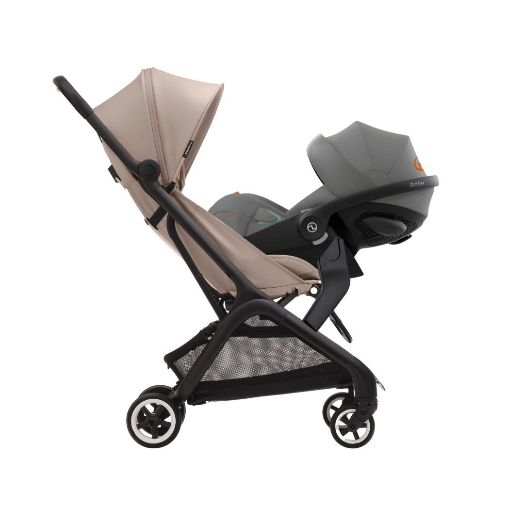 Bugaboo - Butterfly Desert Taupe + Cybex - Cloud G iSize