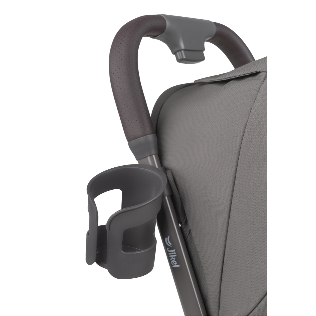 Jikel - Nomad Auto-Fold Compact Stroller - Graphite Grey