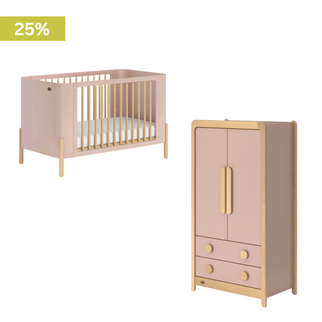 Boori - Nova 2 Piece Crib Set with Wardrobe