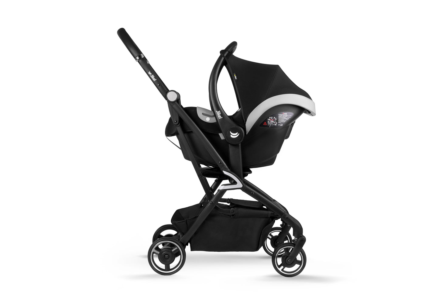 Jikel - Life 360 Reversible Travel System - Charcoal
