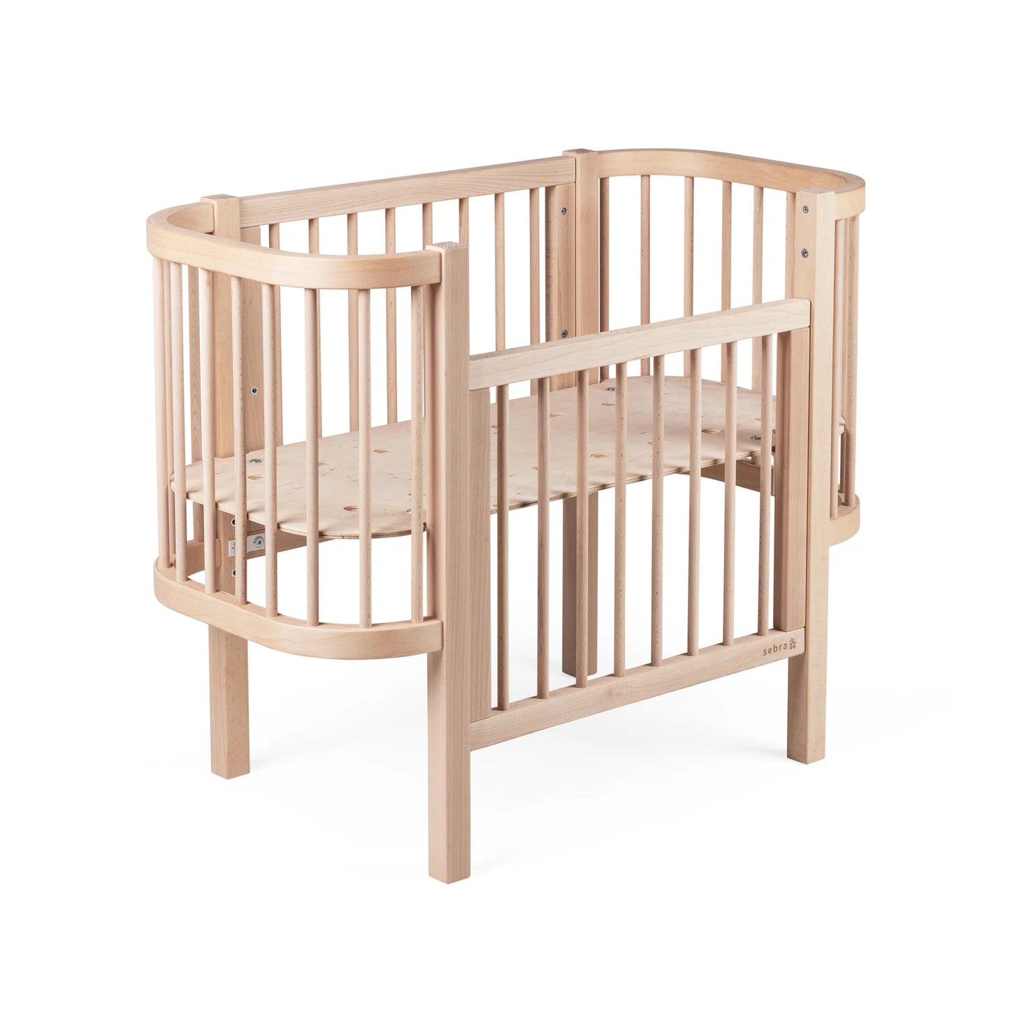 Sebra - Bedside Crib, Wooden Edition