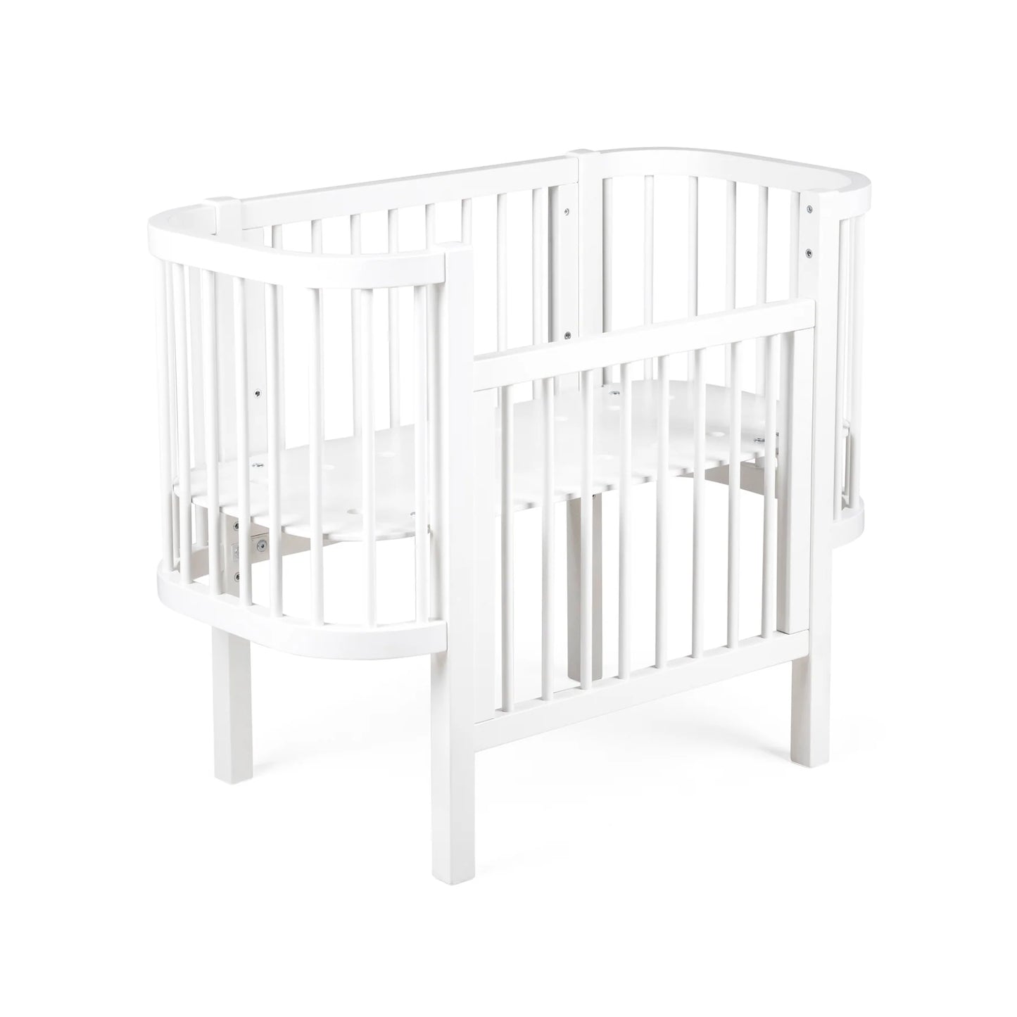 Sebra - Bedside Crib, Classic White
