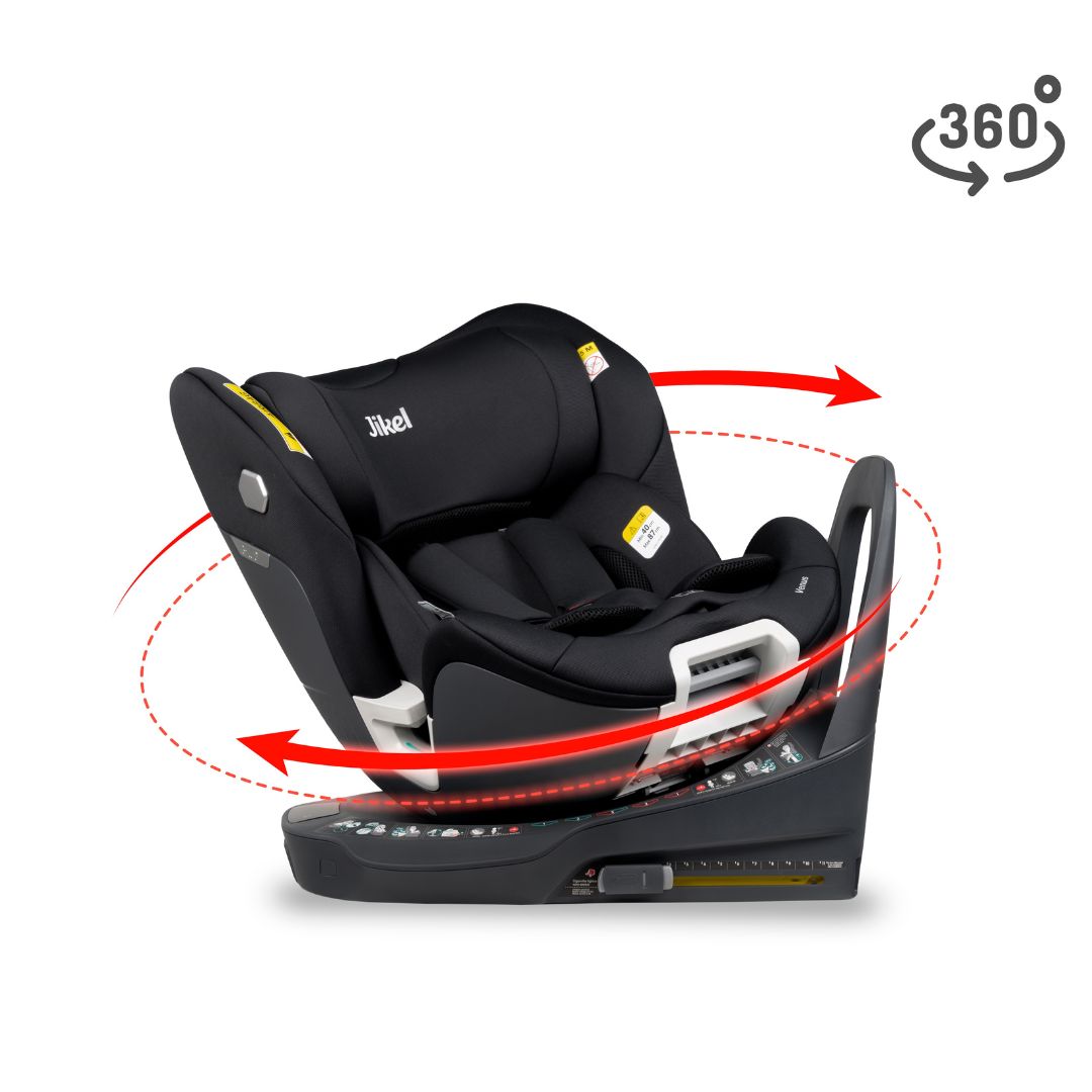 Jikel - Venus 360 I-Size Isofix Ventilated car seat - Pink