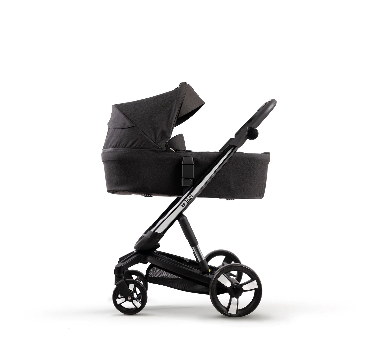 Jikel - Diamond Electric Stroller Trio Travel System - Charcoal