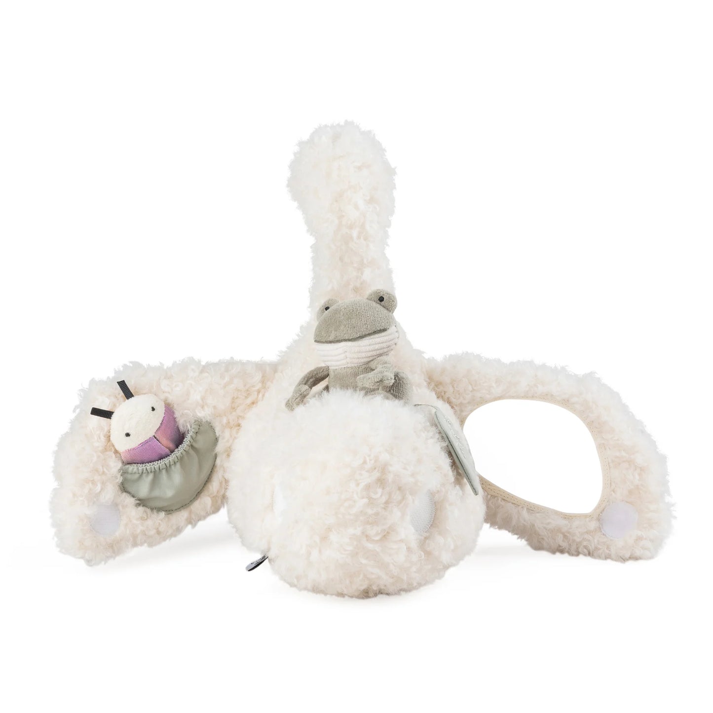 Sebra - Activity soft toy, swan