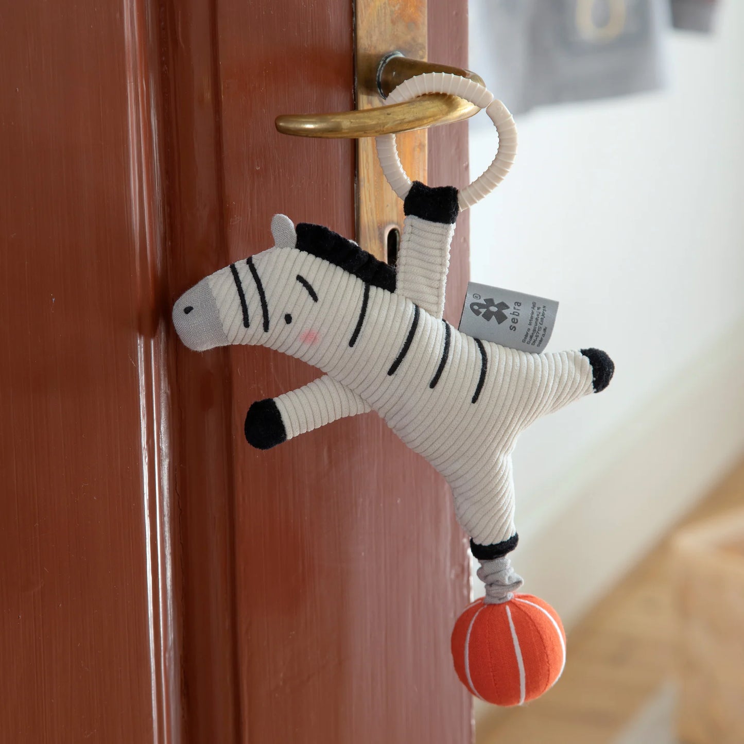 Sebra - Musical pull toy, Zebra