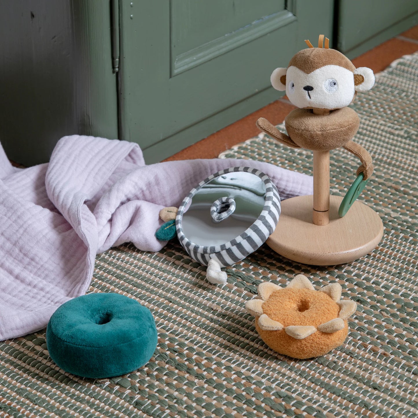 Sebra - Stacking & tilting toy - Maci the monkey