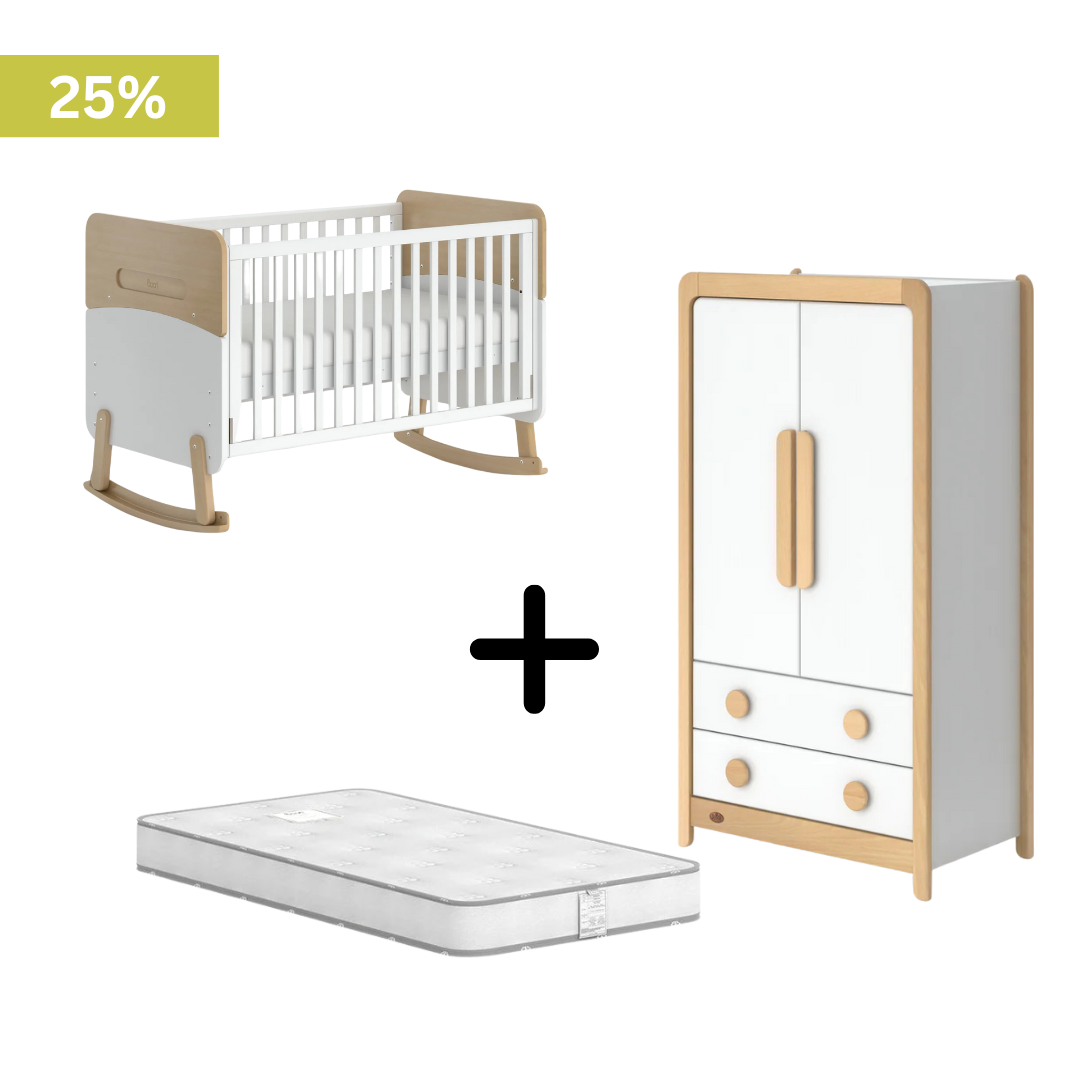 Boori - Neat 2 Piece Crib Set with Wardrobe