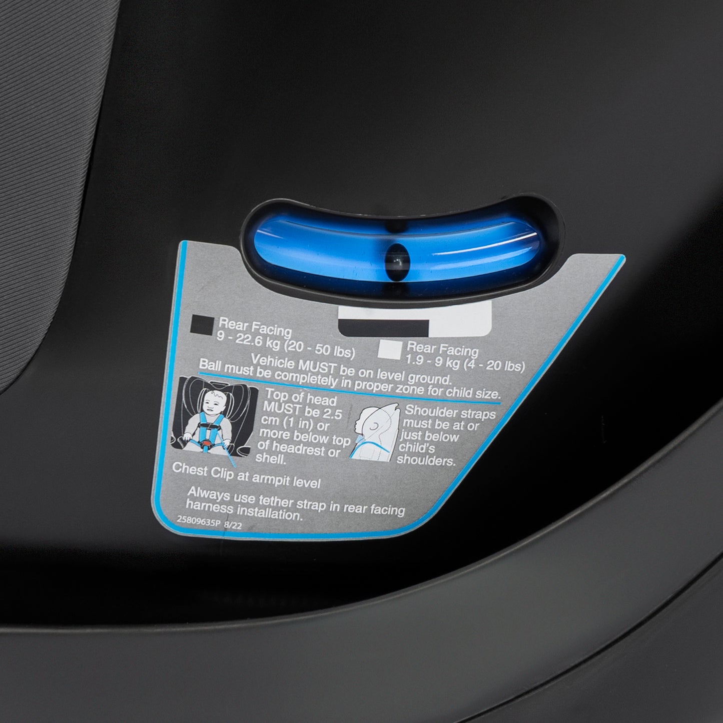 Evenflo - Revolve360 Slim 2-in-1 Rotational Car Seat - Salem Black
