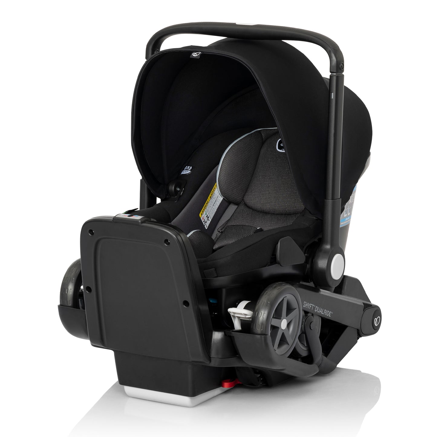 Evenflo - Shyft DualRide Infant Car Seat and Stroller Combo - Beaufort Black