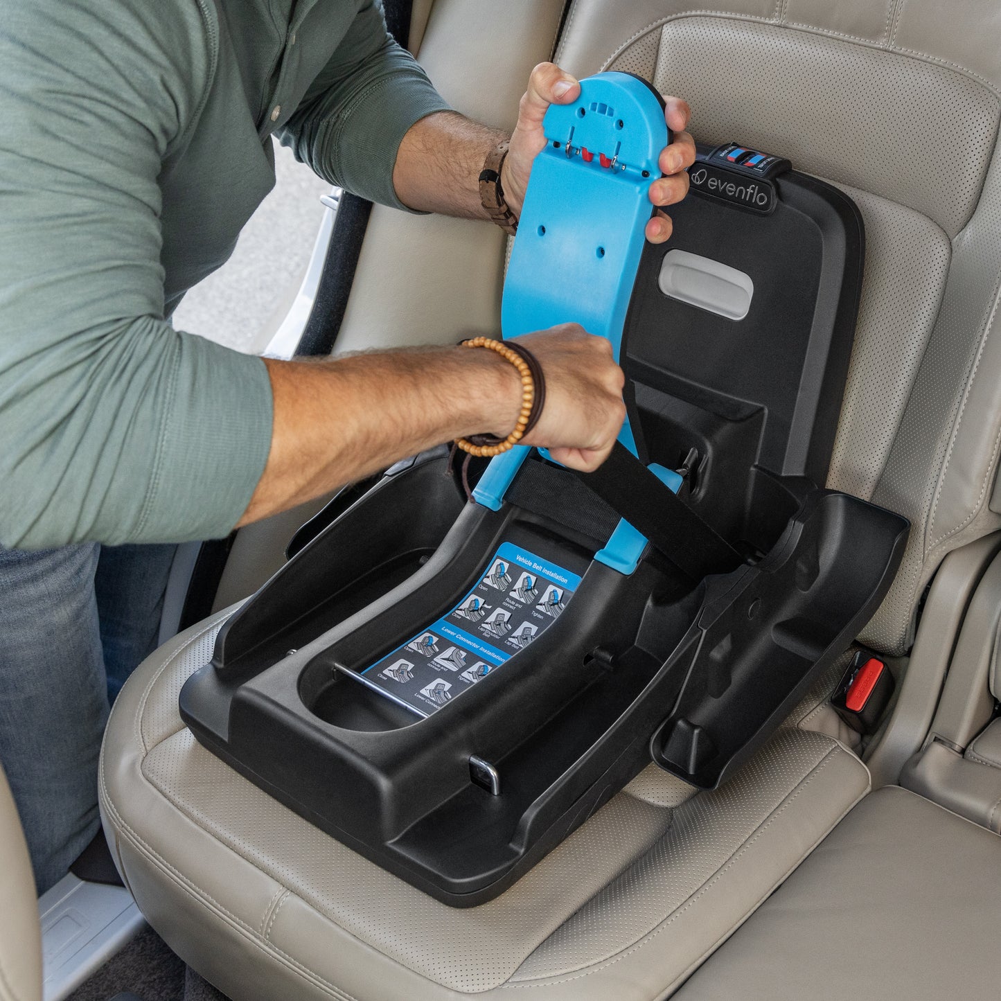 Evenflo - Shyft DualRide Infant Car Seat and Stroller Combo - Beaufort Black