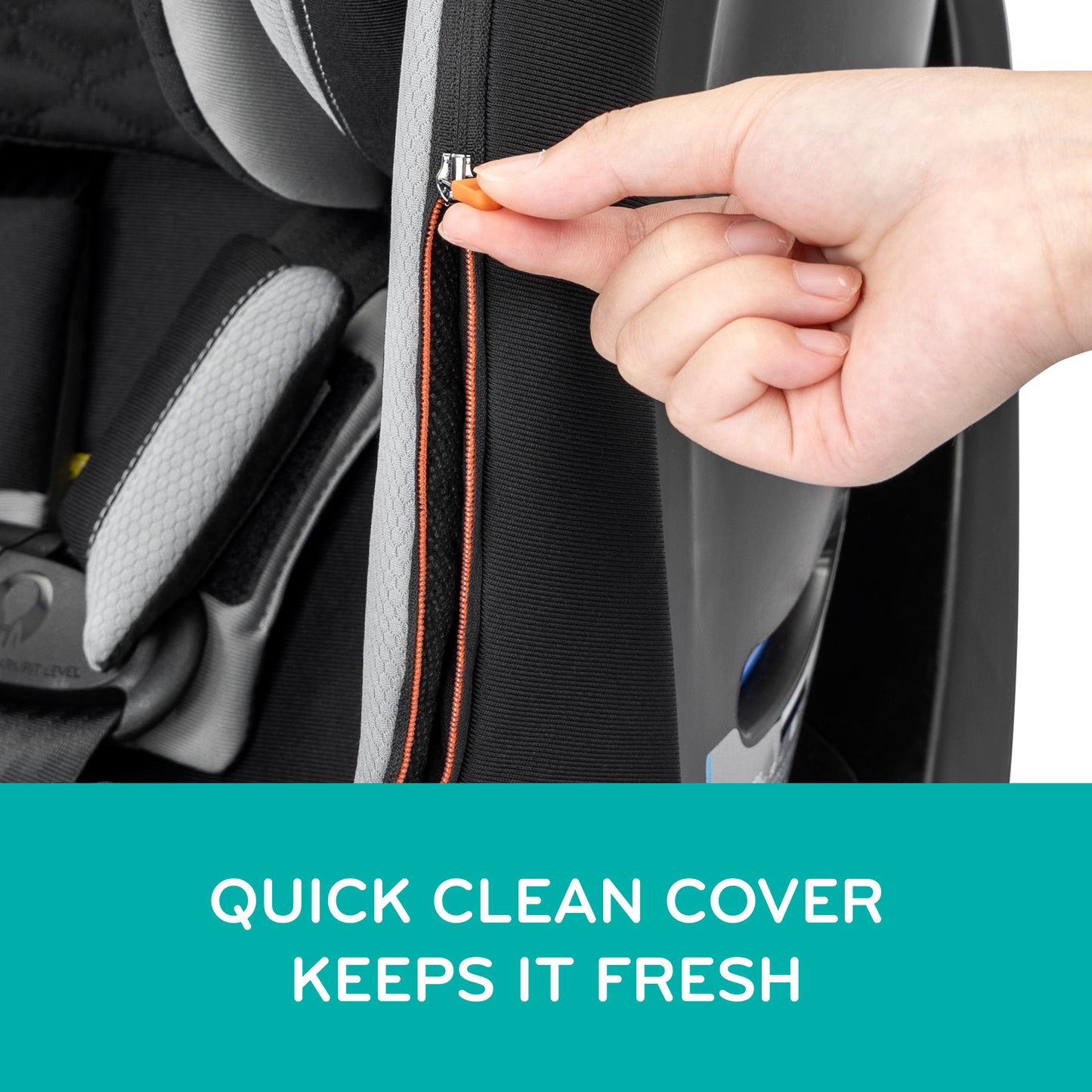 Evenflo - Revolve360 Slim 2-in-1 Rotational Car Seat - Salem Black