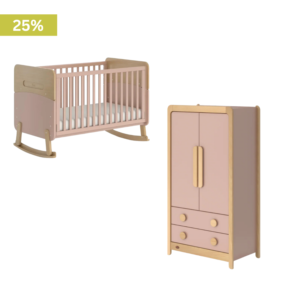 Boori - Neat 2 Piece Crib Set with Wardrobe