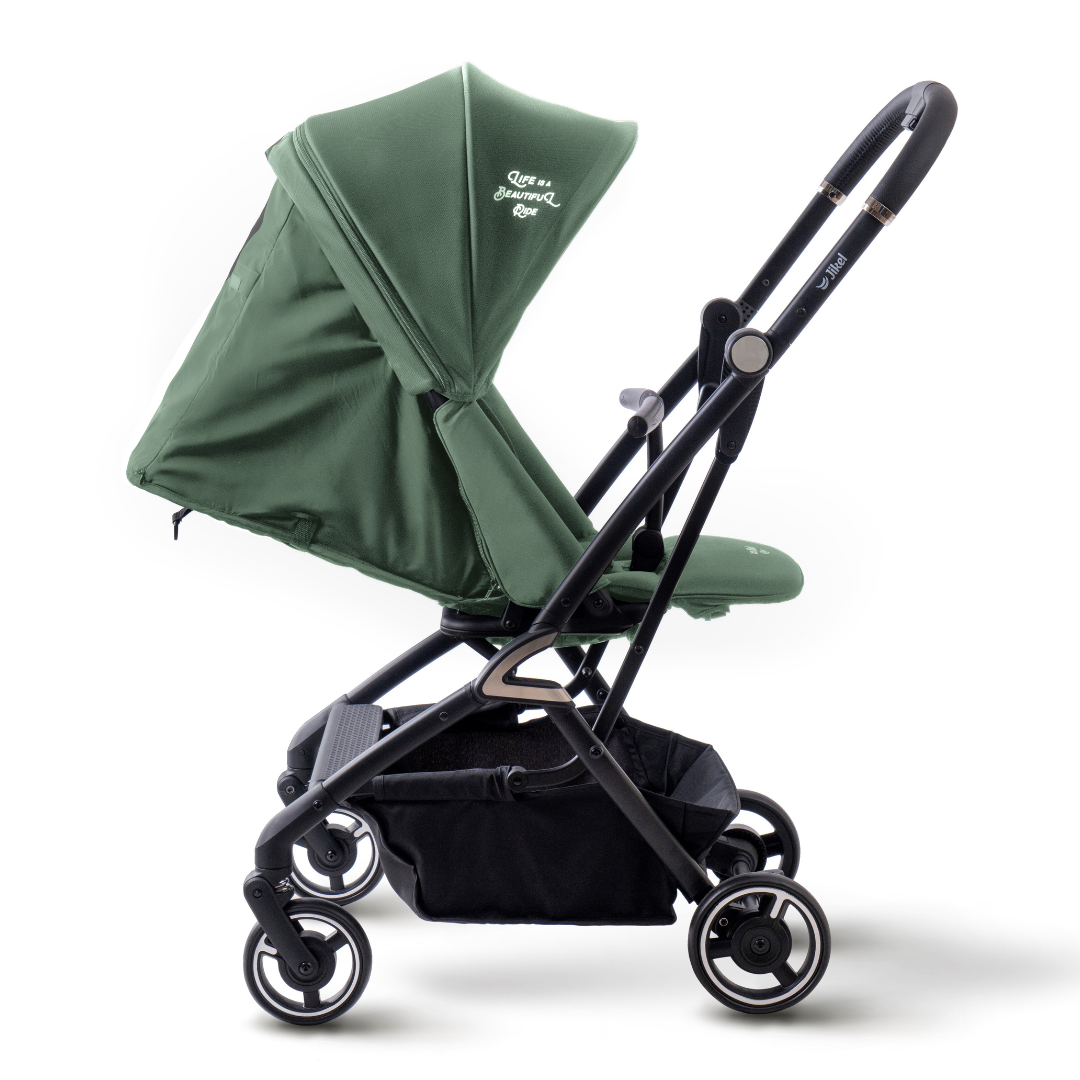 Jikel - Life 360 Reversible Compact Stroller - Matcha Green