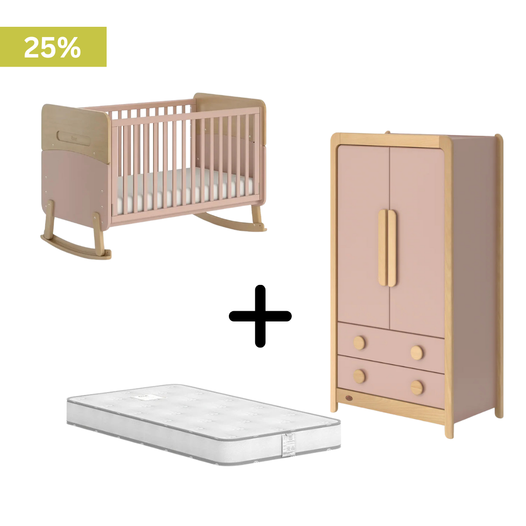 Boori - Neat 2 Piece Crib Set with Wardrobe