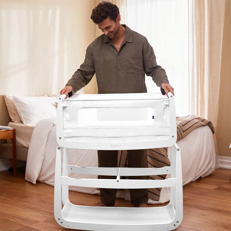 Snuz - SnuzPod4 Bedside Crib - White