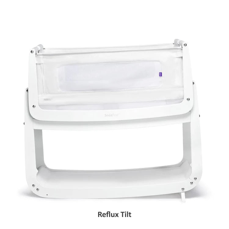 Snuz - SnuzPod4 Bedside Crib - White
