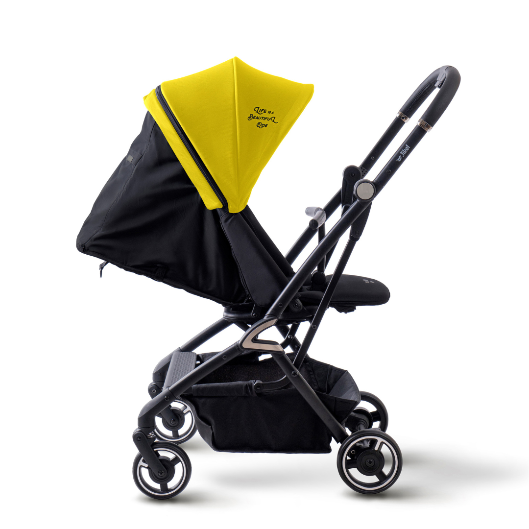 Jikel - Life 360 Reversible Compact Stroller - Yellow
