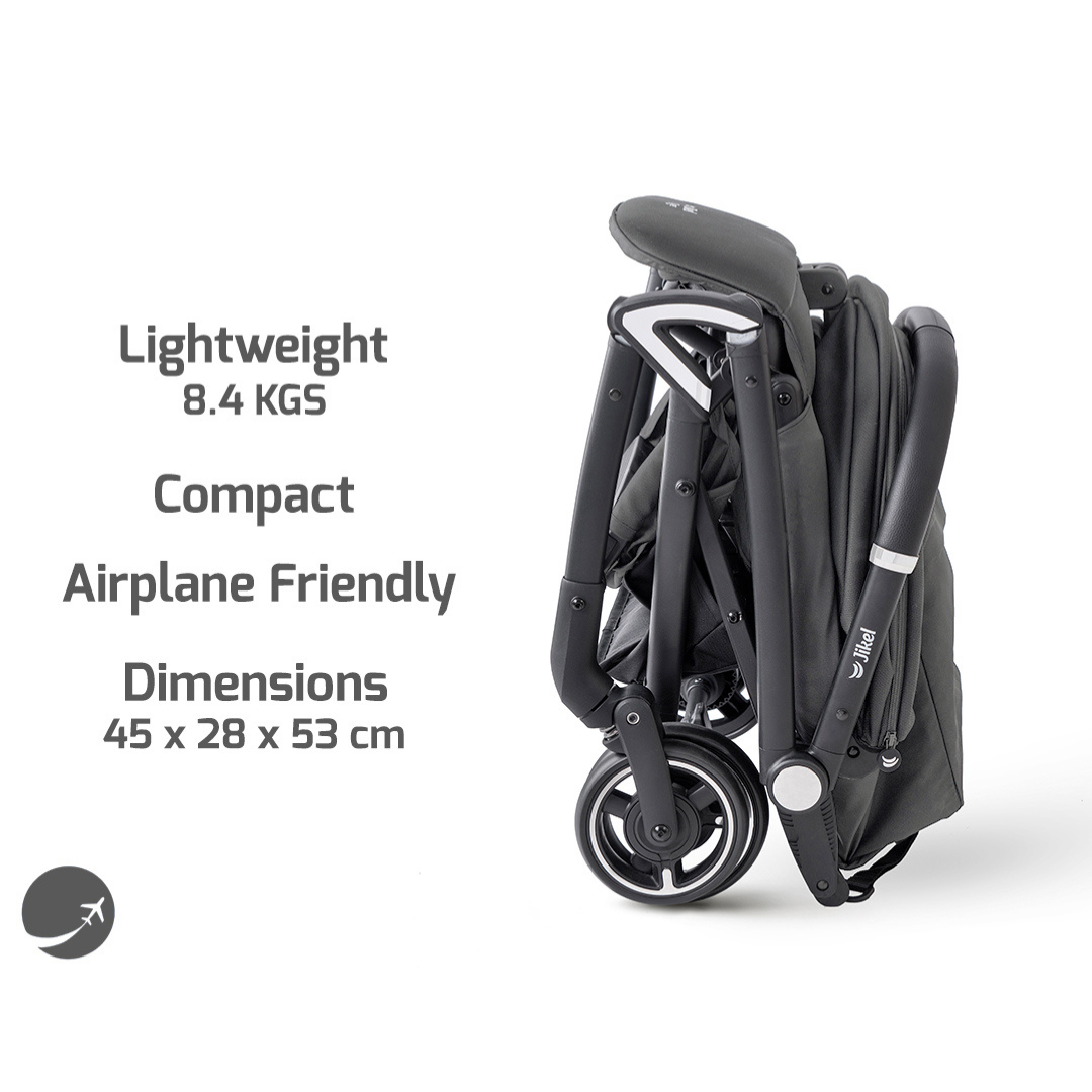 Jikel - Life 360 Reversible Travel System - Charcoal