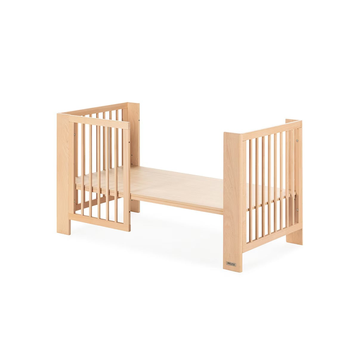 MICUNA - CONVERBABY COT NATURAL WAX 140X70