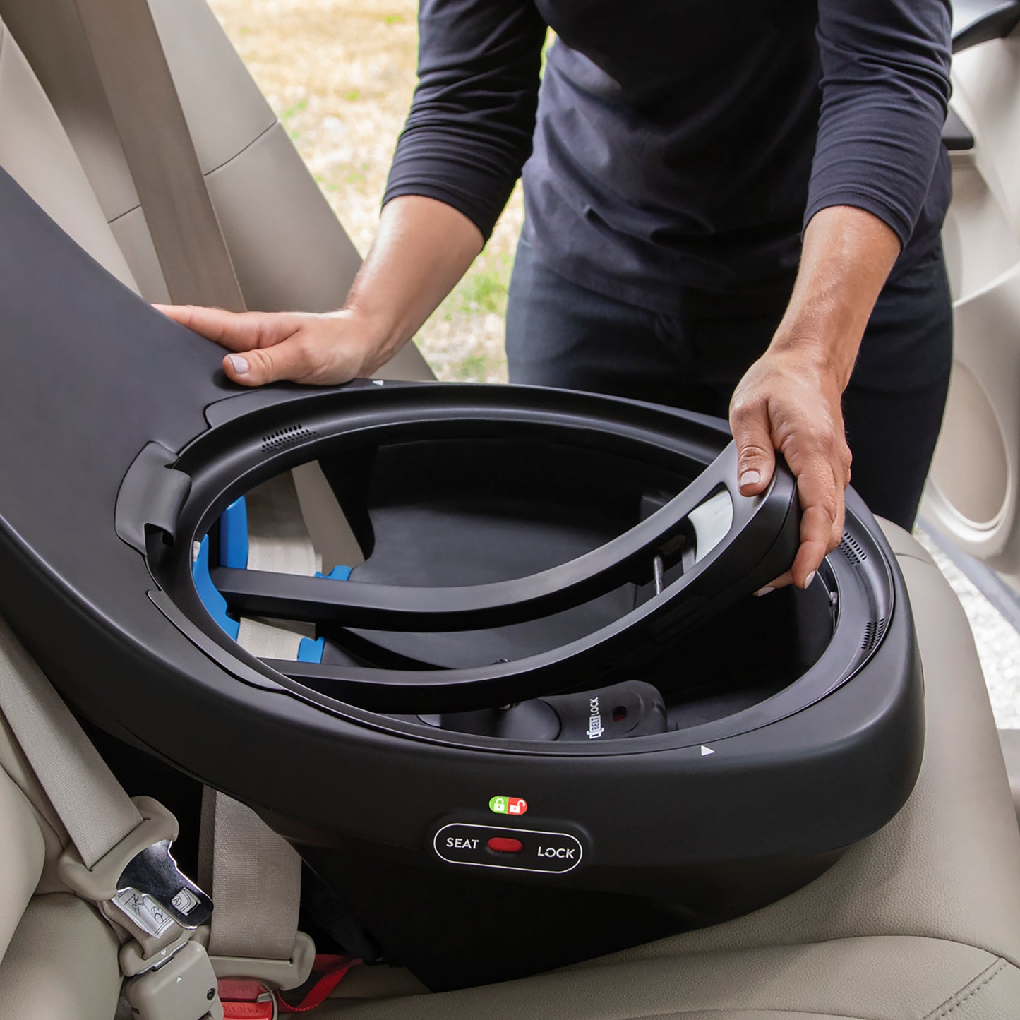 Evenflo - Revolve360 Rotational All-In-One Convertible Car Seat - Amherst Gray