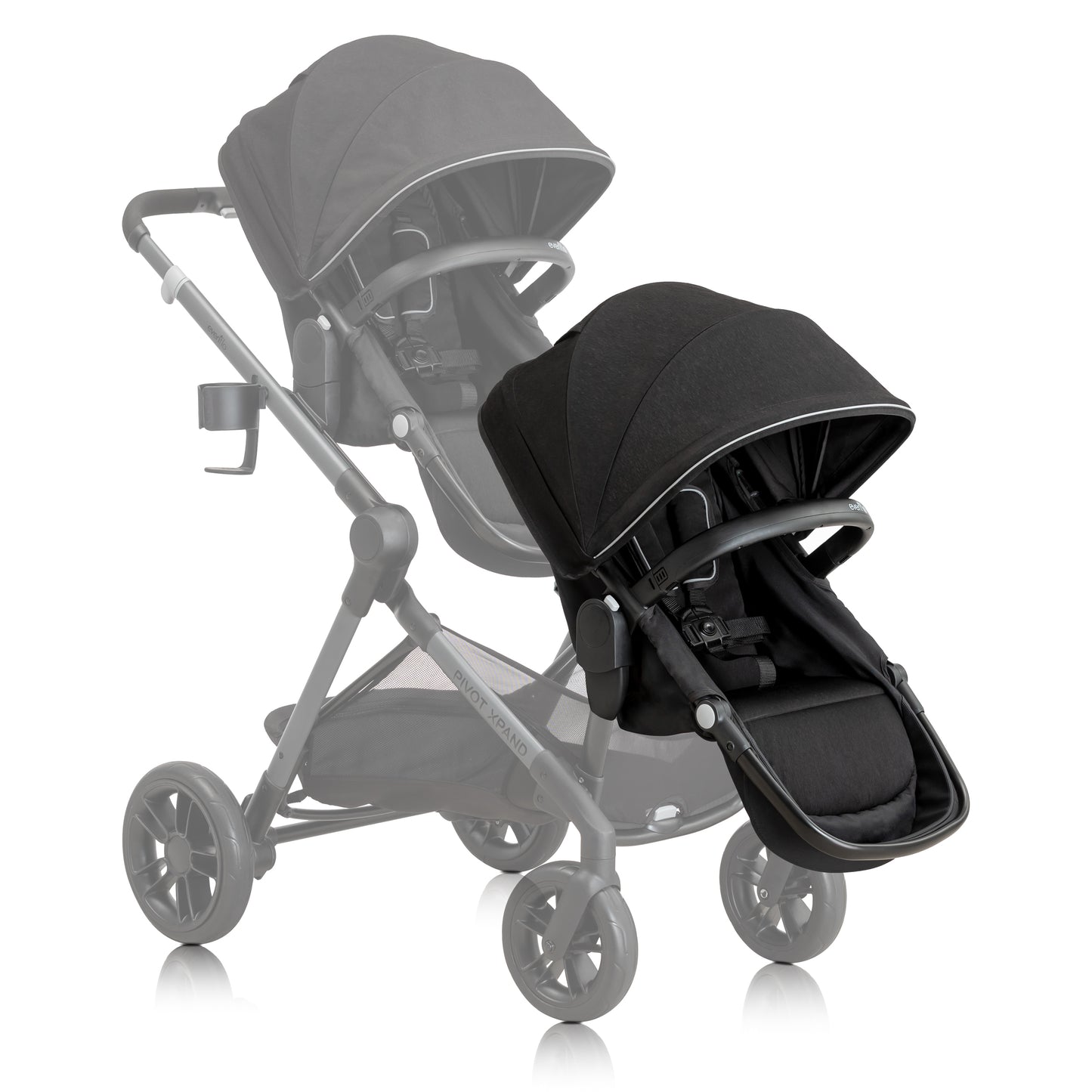 Evenflo - Pivot Xpand Modular Double Stroller - Ayrshire Black