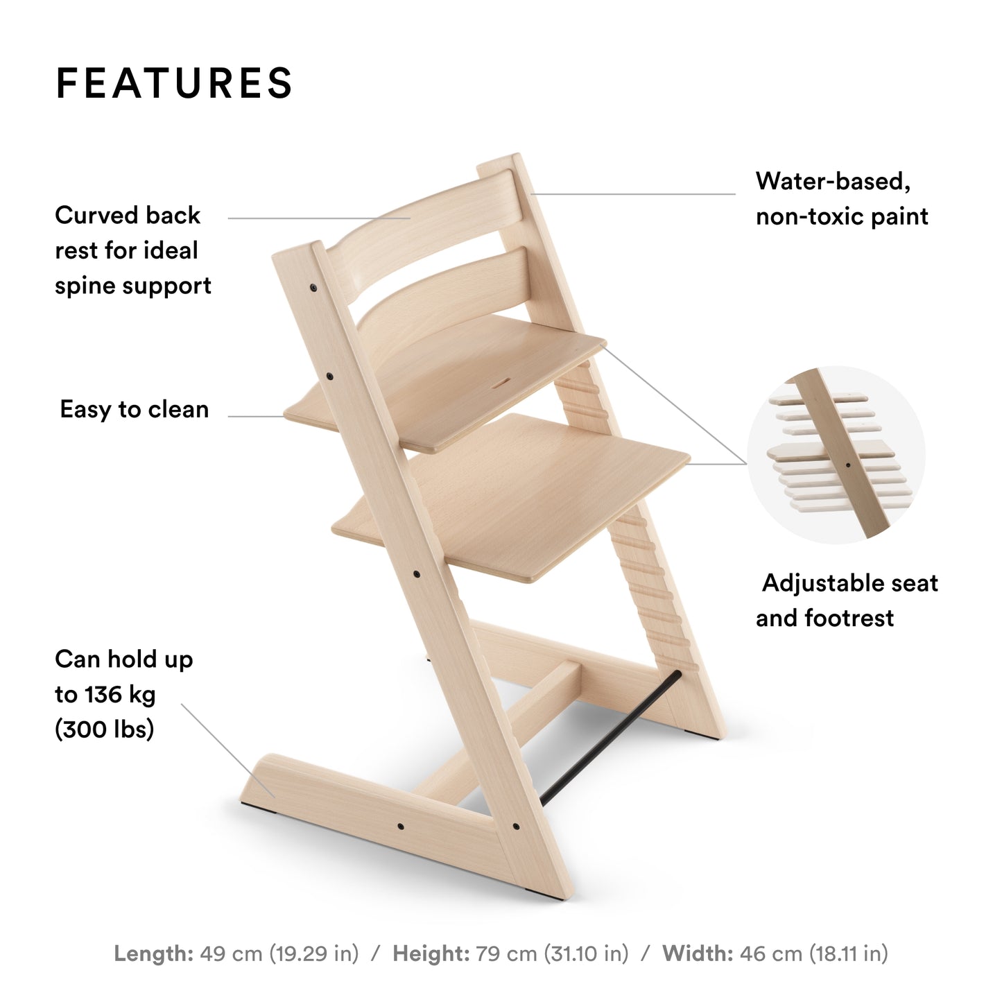 Stokke - Tripp Trapp Chair Natural