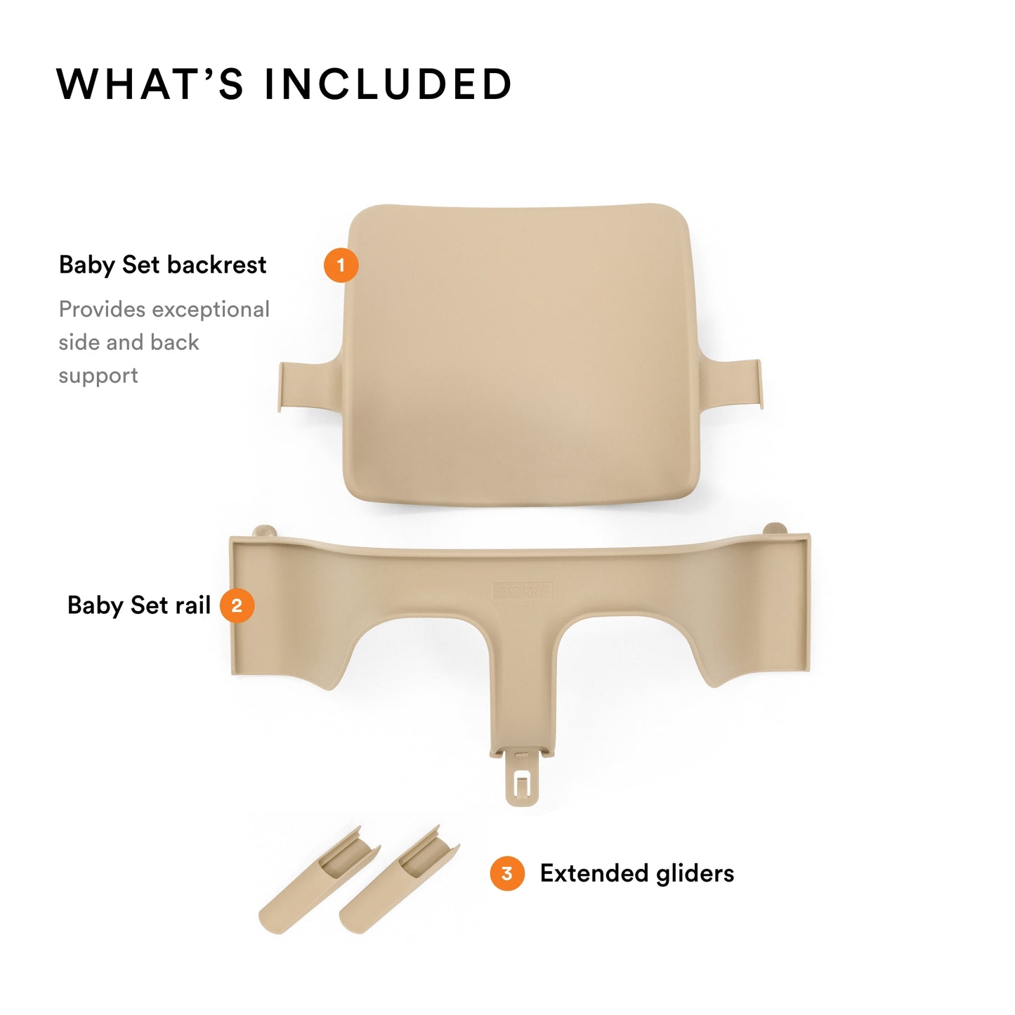 Stokke - Tripp Trapp Baby Set Warm Brown