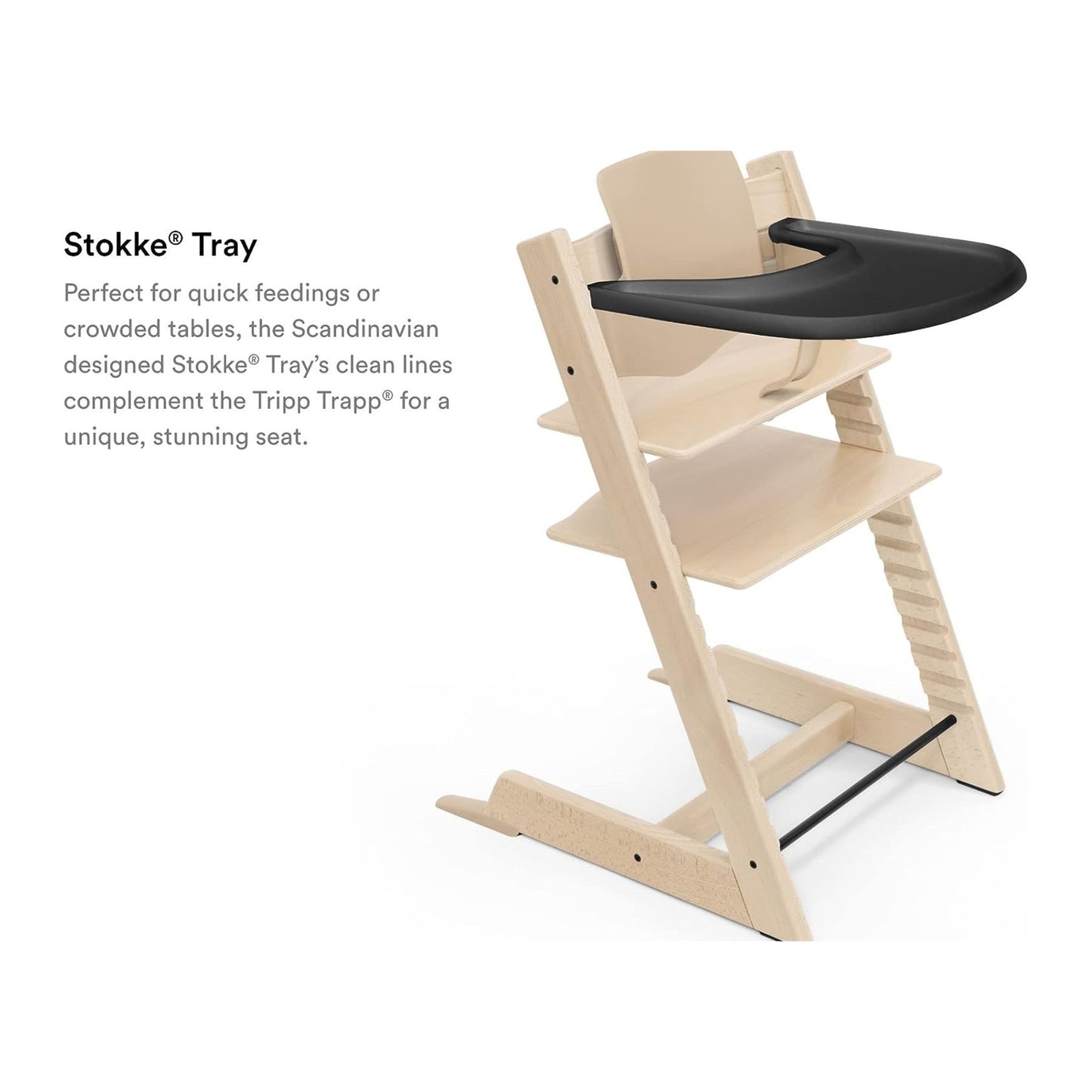 Stokke - Tripp Trapp Tray Black
