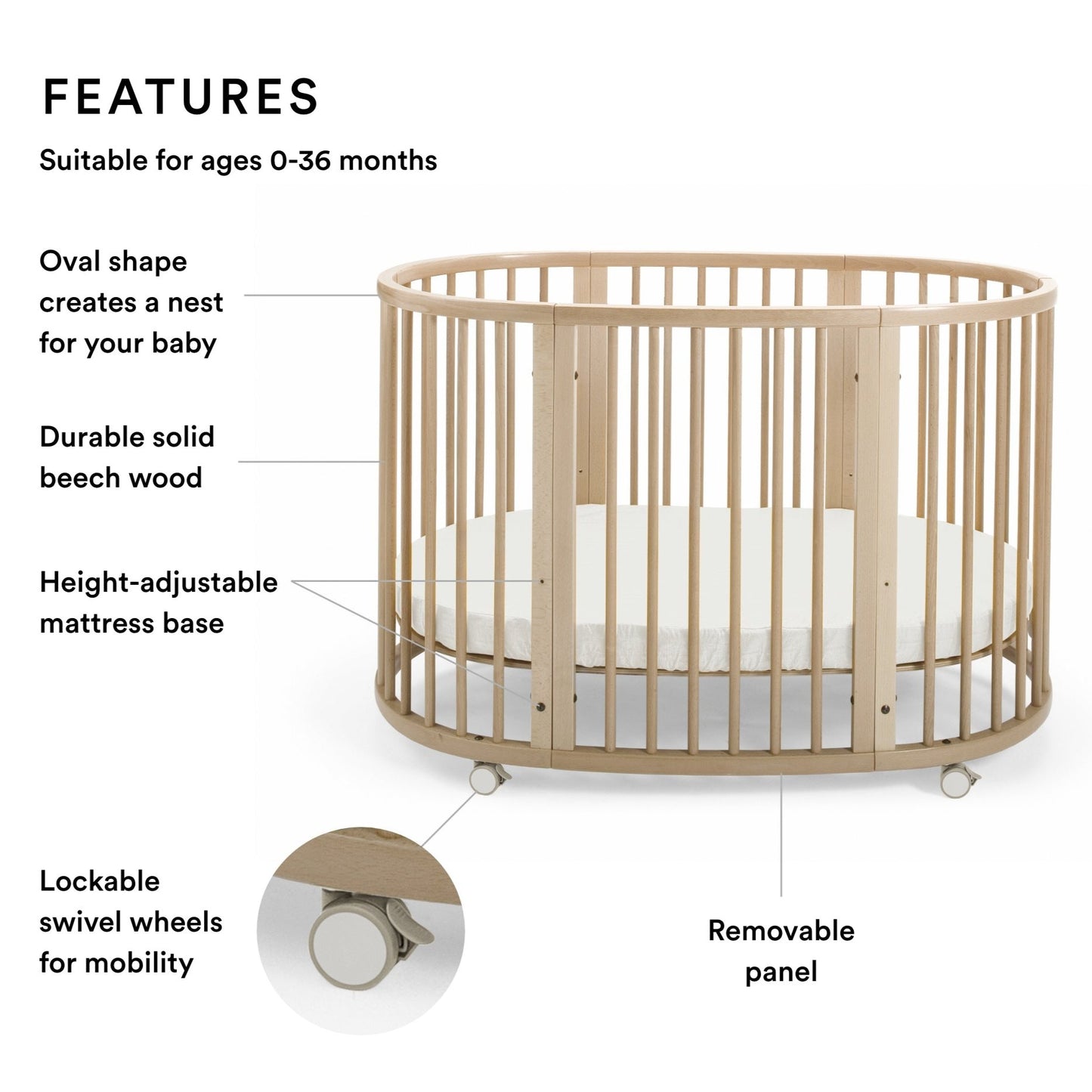 Stokke - Sleepi Bed Warm Brown