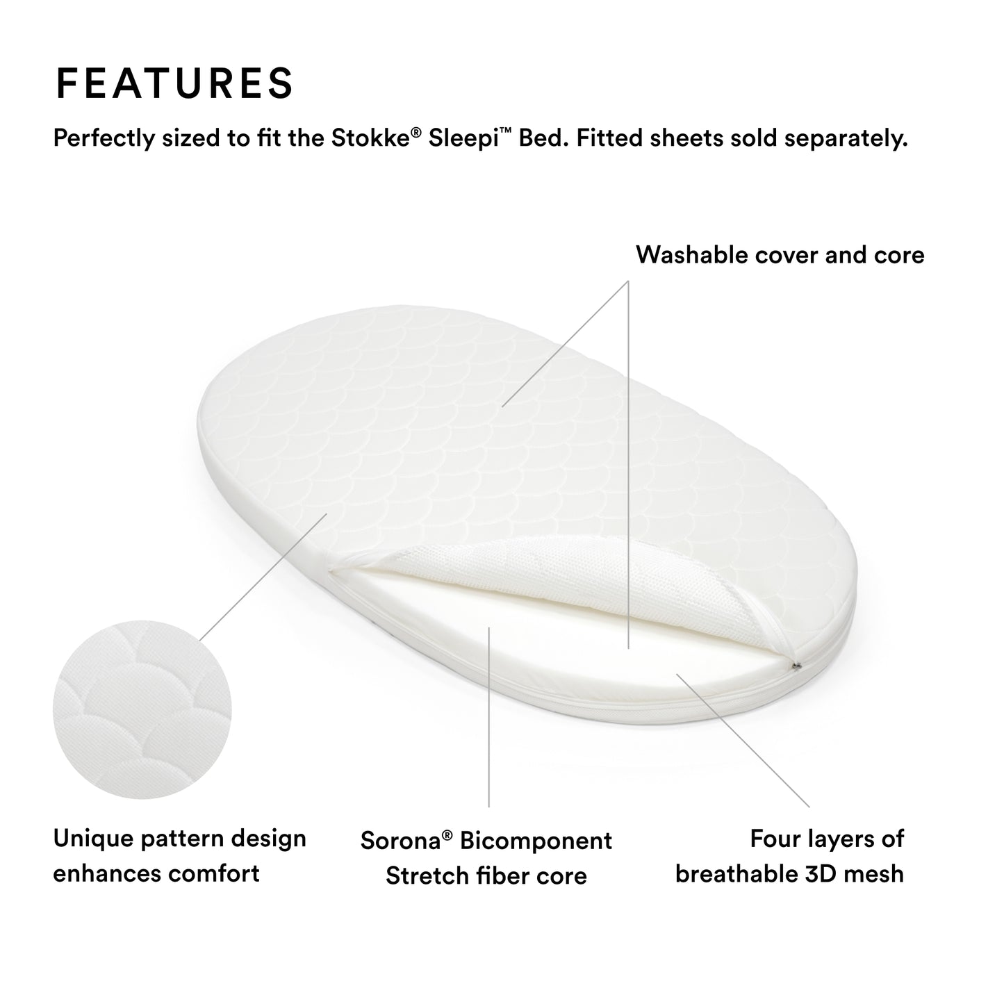 Stokke - Sleepi Bed Mattress