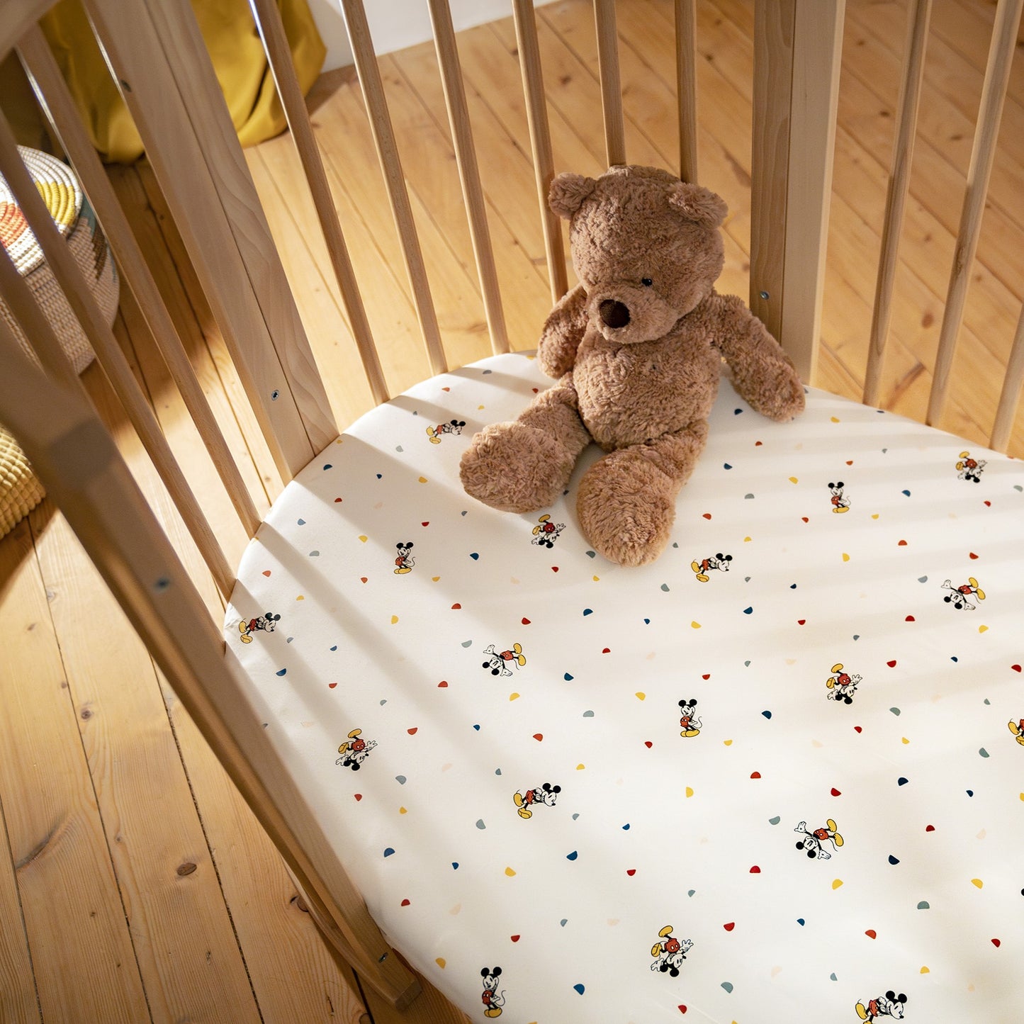 Stokke - Sleepi Bed Fitted Sheet V3 Mickey Celebration