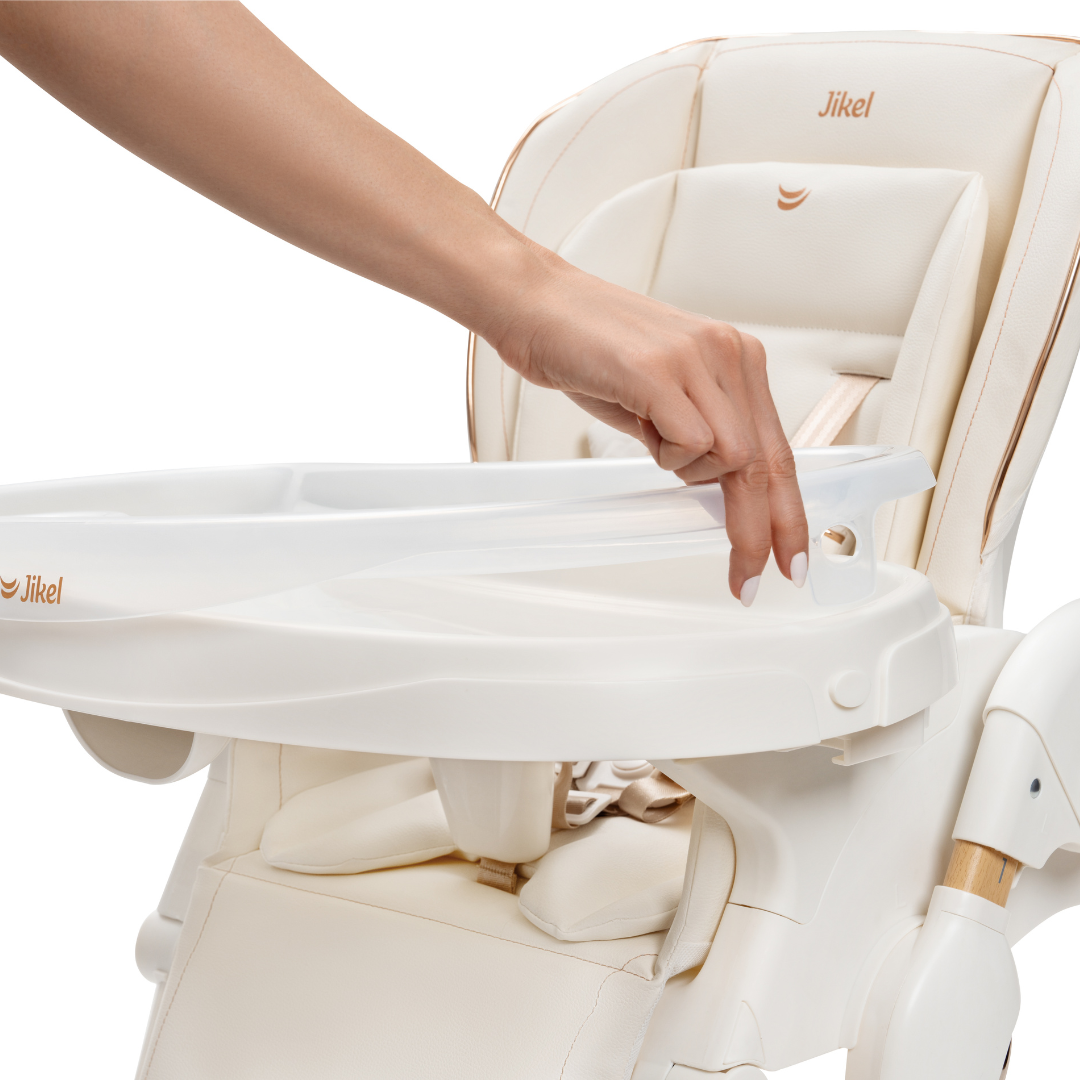 Jikel - Nobel Highchair - Creamy Beige