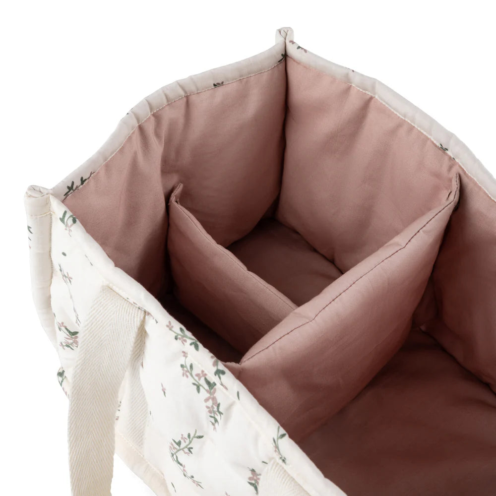 Sebra - Diaper caddy - Powder Blossom