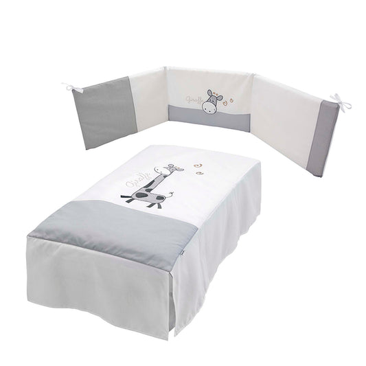 MICUNA - COT QUILT + COT PROTECTOR 120 X 60 SABANA PLUS
