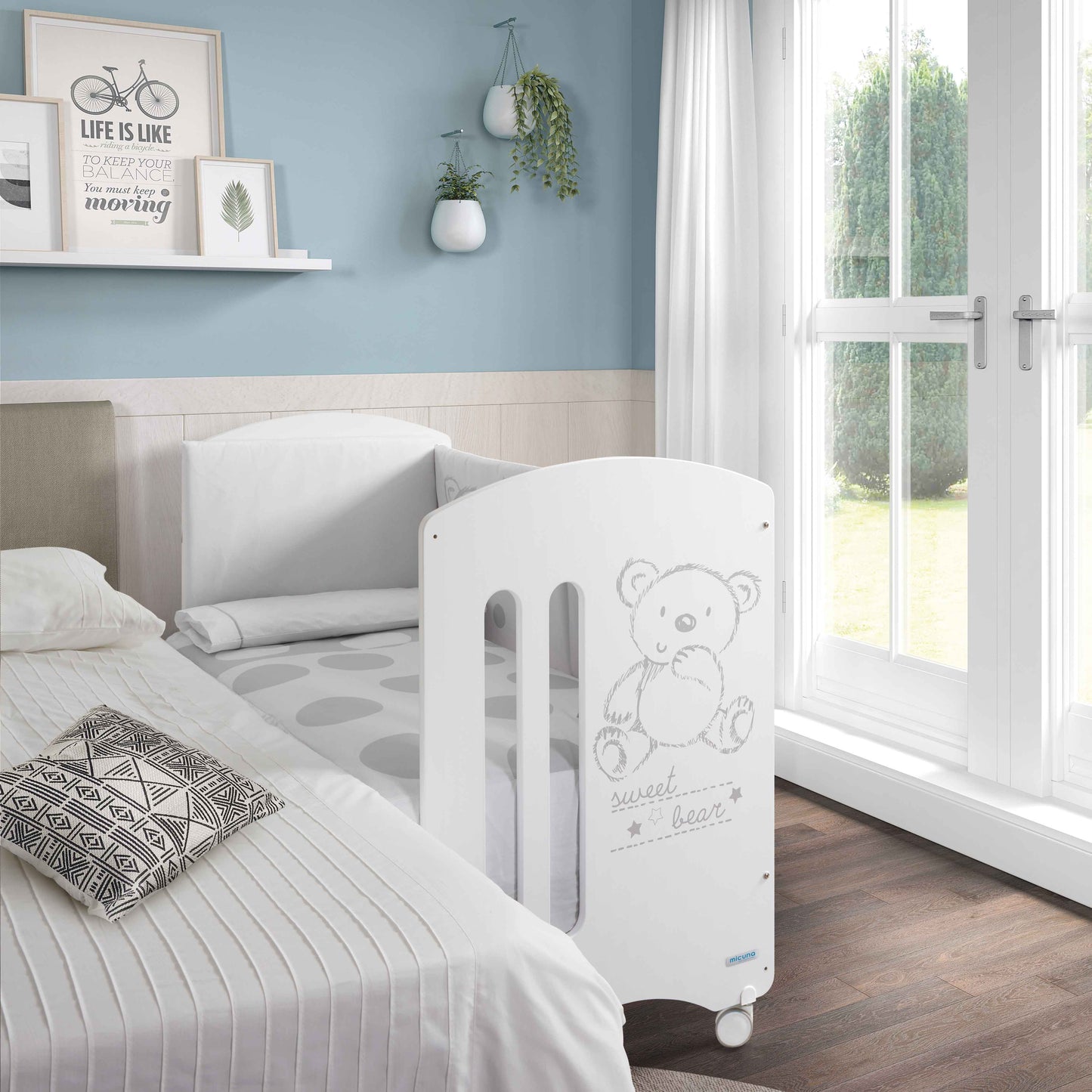 MICUNA - KIT CO-SLEEPING CP-1828 BE2IN WOOD UNIQUE