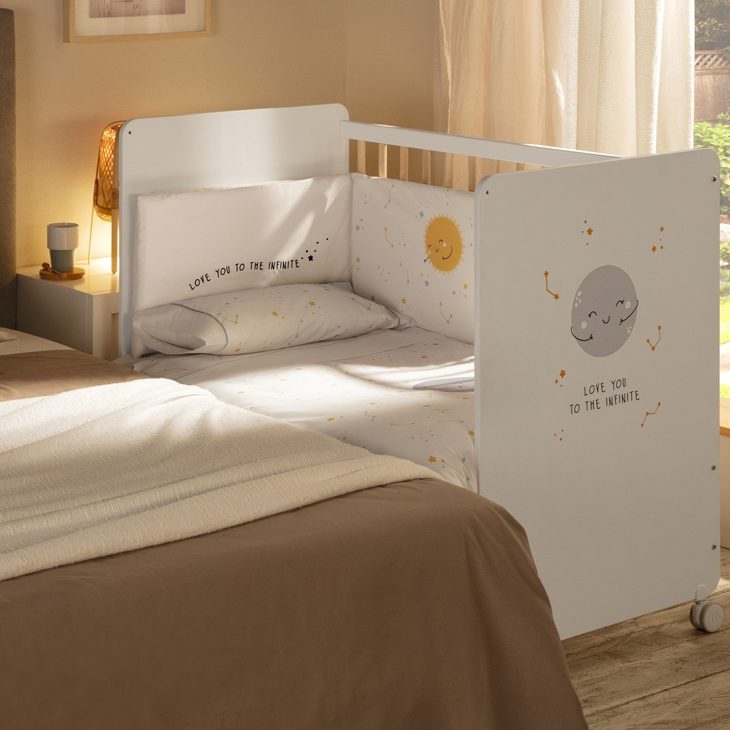 MICUNA - KIT CO-SLEEPING CP-1828 BE2IN WOOD UNIQUE