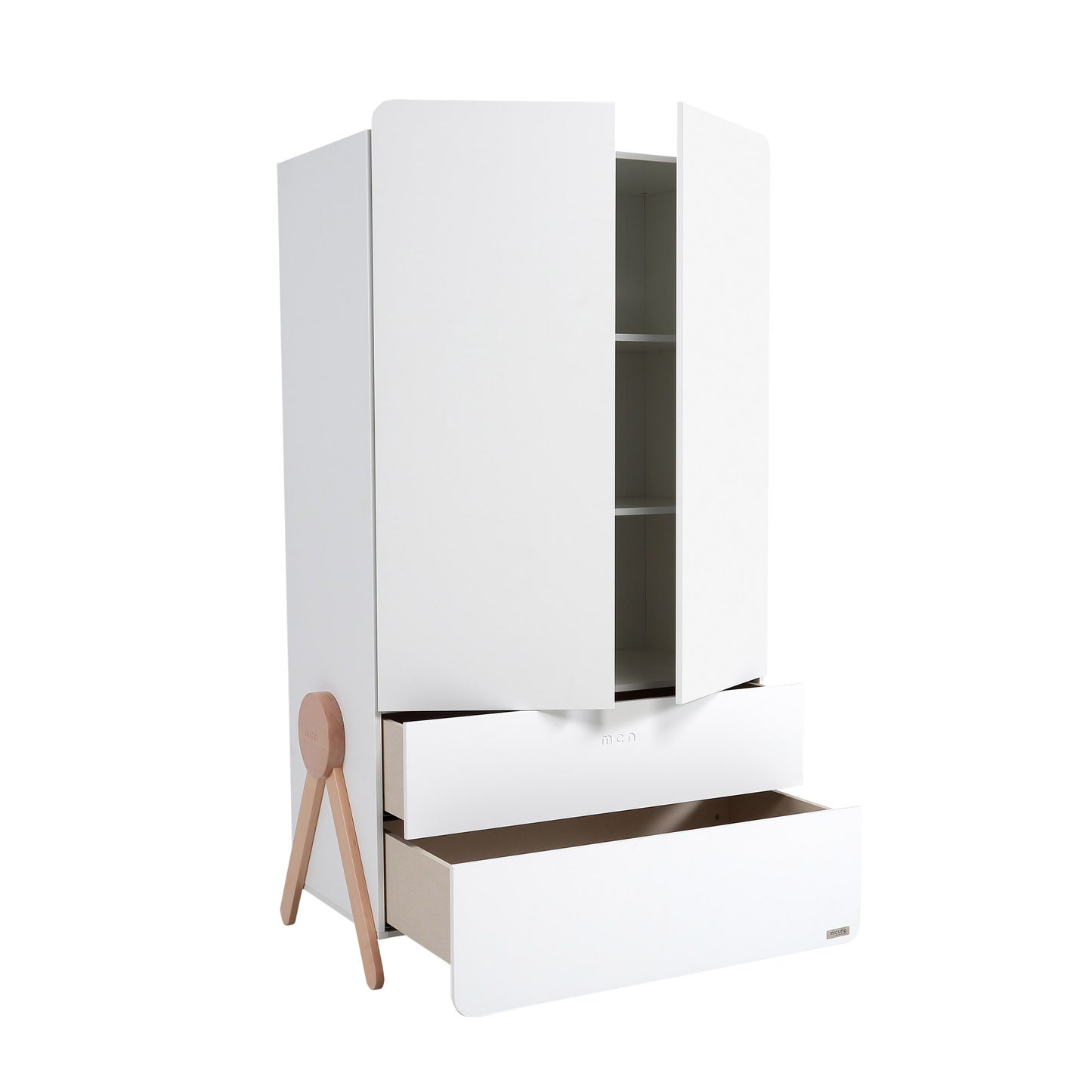 MICUNA - WARDROBE SWING WHITE/WATERWOOD