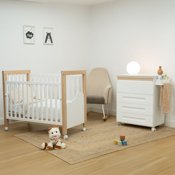 MICUNA - BABYBATH B-2012 DOLCE MAGIC WHITE - GREY STARS