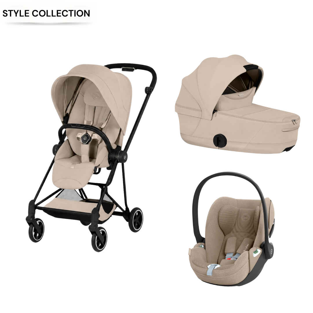 Cybex - Mios Cozy Beige 3 Pcs Bundle - Style Collection
