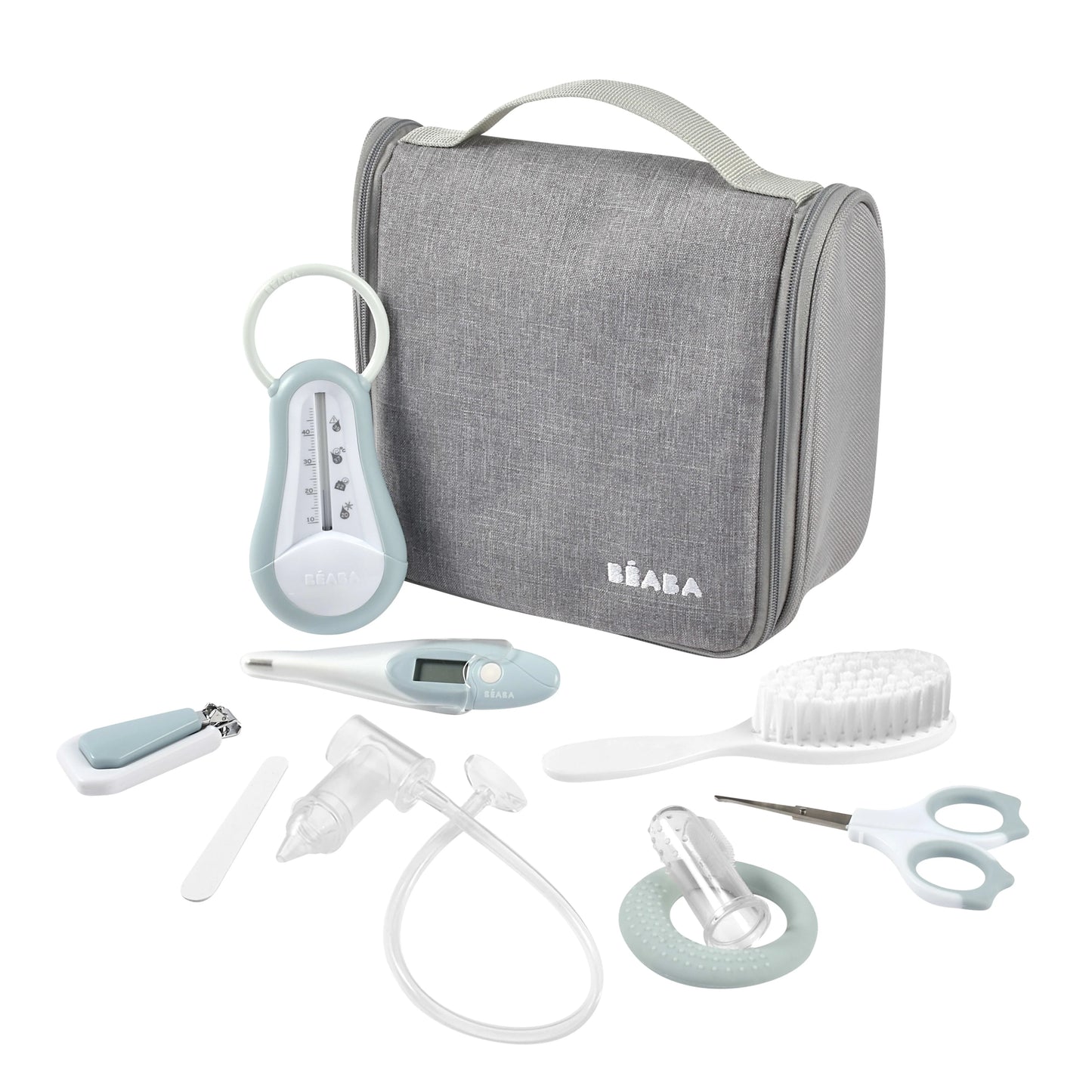 Beaba Hanging Toiletry Pouch Green Blue