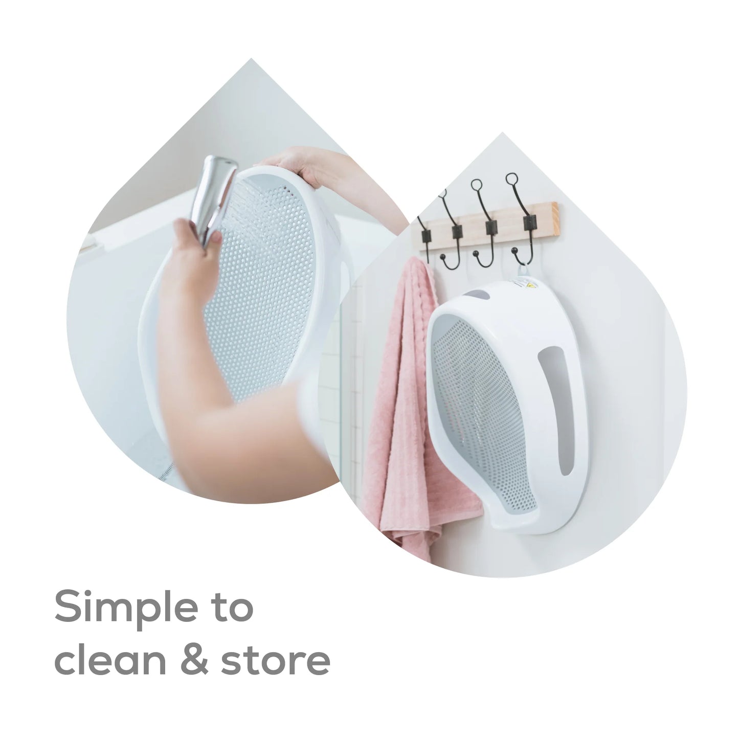 Angelcare - Soft Touch Bath Support Aqua