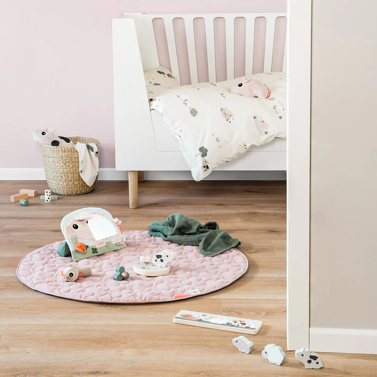 Done By Deer - Activity Play Mat Tiny Farm Powder