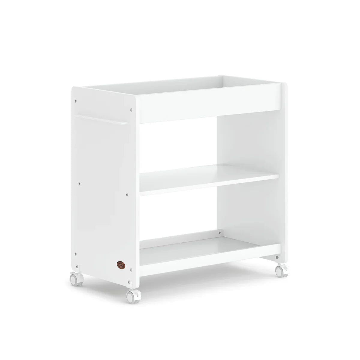 Boori - Natty Cot with Mattress, Universal Changer and Wardrobe Set Barley White