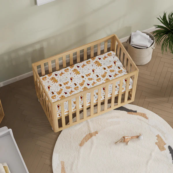 Boori - Turin Compact Baby Cot_Almond 120 x 60 cm